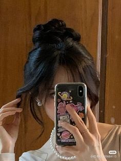 Hair Style Korea, Hair Stylies, Hair Up Styles, Short Hair Styles Easy, Korean Hairstyle, Aesthetic Hair, Hairstyles Haircuts, Prom Hair, Pretty Hairstyles