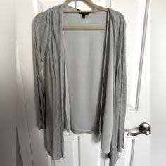 Gray Cardigan By Vera Wang Vera Wang Sweater, Gray Cardigan, Grey Cardigan, Vera Wang, Sweaters & Cardigans, Cardigans, The Social, Sweaters For Women, Fashion Home Decor