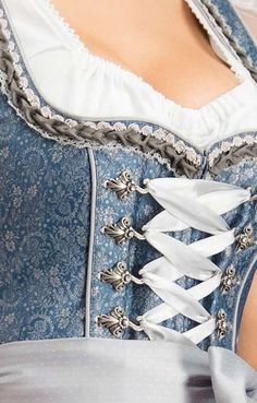 Dirndl Aesthetic, Prince Clothing, Blue Dirndl, 16th Century Clothing, Prince Clothes