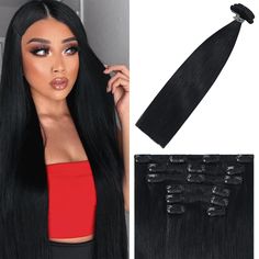 PRICES MAY VARY. High Quality: WindTouch clip in hair extensions are 100% human hair. They are soft and smooth, just as good as your own hair. Quantity: Each pack of WindTouch clip in hair extensions is 70g. Two packs are 140g. If you have thick hair, we recommend purchasing more than 2 packs (usually two packs are enough) to achieve a perfect result. Colors: a variety of popular colors can perfectly match you hair, suitable for every scene in daily life. Comfortable and Natural look: Clips are 22inch Hair Extensions, Hair Extension Lengths, Mahogany Hair, Jet Black Hair, Black Hair Extensions, Remy Hair Extensions, Clip In Extensions