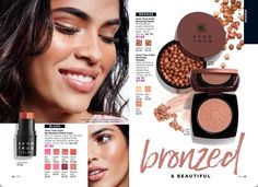 Skincare Commercial, Loreal Cosmetics, Blog Format, Bronzing Pearls, Makeup Layout, Social Media Layout, Beauty Fair, Beauty Still Life, Cheek Blush