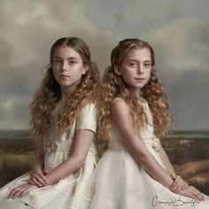 Niños - Gemmy Woud-Binnendijk Annie Lebowitz, Sibling Portraits, Manipulated Photography, Classic Paintings, Contemporary Abstract Art, Dutch Artists