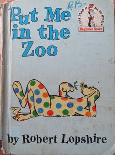 the book put me in the zoo by robert lopshire