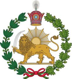 the coat of arms and crown are depicted in this image