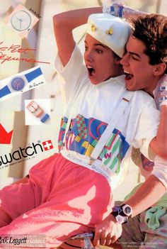 Vintage Swatch Watch, Swatch Watch, 80s Fashion