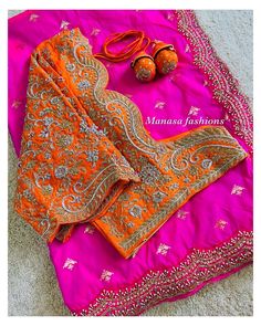 Desiner Sarees, Blouses Saree, Cut Work Blouse, Wedding Blouses, Indian Embroidery Designs, Maggam Designs, Bride 2024, Maggam Blouse, Back Neck Design