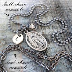 Patron Saints of Doctors and Surgeons, Personalized Necklace, Keychain, Purse Clip, St. Cosmas, St. Damien, Birthstone Crystal and Monogram Initial: Handmade St Gerard, St Cecilia, Clip Keychain, Keychain Purse, Confirmation Gifts, Patron Saints, Monogram Initials, Personalized Necklace