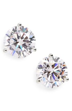 Free shipping and returns on 6ct tw Cubic Zirconia Earrings at Nordstrom.ca. Classically chic, handcrafted studs feature a sparkling faceted stone secured by a triple-pronged setting. Fall Wardrobe Basics, Rehearsal Dinner Outfits, Studs Gold, Fashion Jackson, Nordstrom Anniversary Sale, Cubic Zirconia Earrings, Zirconia Earrings, Keep Jewelry, Anniversary Sale