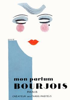 an advertisement for mon parfum bourjois featuring a woman's face