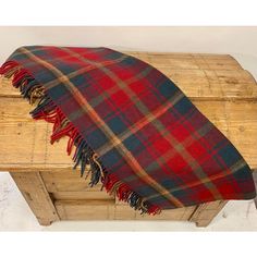 Super Soft Merino Lambswool Knee Rug/Blanket In A Classic Red And Green Tartan Plaid Pattern- Made In England.  Our knee blankets are cut to a smaller size then a traditional throw which is perfect for laying across your knees, dressing furniture, wrapping around your shoulders and bringing along as a travel blanket.  Established in 1837 with over 180 years of proud British manufacturing & design heritage already to our name, They are one of Great Britain’s last remaining vertical woolen mills. Red Wool Shawl For Fall, Furniture Wrapping, Green Tartan, Travel Blanket, Tartan Plaid, Plaid Pattern, Bright Red, Pattern Making, Tartan