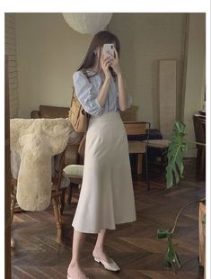 Korean Business Casual, Korean Hairstyle Ideas, Aesthetic Korean, Korean Casual Outfits, Minimal Outfit, Korean Girl Fashion, Stylish Work Outfits, Korean Fashion Trends, Look Beautiful