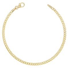 Our 14K Dainty Cuban Link Chain Bracelet is a must have staple for your layer refresh! Delicate, timeless and above all so on trend. Made from 2.3mm 14K gold links and assembled perfectly with a lobster lock closure. Wear it solo or pair it with a diamond solitaire bracelet or better yet a diamond tennis bracelet for a quick refresh on your wrist game. 


Link Size: 2.6mm x 3.2mm
Solid 14K Gold
Lobster Clasp Lock
Lifetime Guarantee
Made in Los Angeles Classic Gold Chain Bracelet With Lobster Clasp, Yellow Gold Charm Bracelet With Curb Link Chain, Yellow Gold Link Charm Bracelet With Curb Chain, Classic Yellow Gold Chain Link Charm Bracelet, Classic Chain Link Bracelet With Spring Ring Clasp, Classic Yellow Gold Charm Bracelet, Classic Yellow Gold Charm Bracelet With Curb Chain, Solitaire Bracelet, Small Bracelets