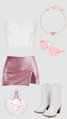 Disco Party Outfit Ideas, Eras Tour Dress, 80s Mercedes, Mia Rodriguez, Disco Party Outfit, Eras Outfits, Pink Concert, Birthday Clothes, Party Outfit Ideas