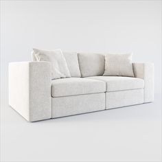 Wide-track high arms and sleek lines. The Collin Collection’s ultra-modern (and modular!) design is made to elevate your space. Includes accent pillows for extra support and style. | Collin 2-Piece Foam Comfort Sofa in Burmese Granite | by Value City Furniture Comfort Sofa, American Signature Furniture, Value City Furniture, Custom Cushions, City Furniture, Ultra Modern, Comfort Color, Modular Design, Burmese