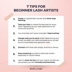 Lash Artist Beginner, Lash Artist Tips And Tricks, Beginner Lash Extensions, Lash Extensions Knowledge, Self Taught Lash Tech, Lash For Beginners, Content For Lash Techs