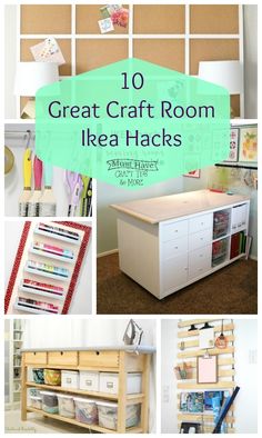 10 great craft room ikea hacks