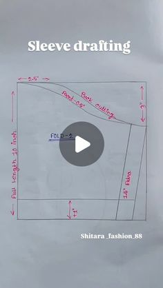 the diagram shows how to draw a square with numbers and measurements for each piece of paper