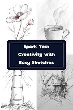 Are you looking for quick sketching ideas to boost your creativity? Check out these simple and fun sketch prompts designed for beginners. Whether you’re doodling on the go or practicing at home, these easy drawing techniques can help you build your skills and get inspired! This list of ideas is perfect for anyone who wants to explore the joy of sketching. So grab your pencil and paper, and get ready to ignite your creativity with things you can draw anywhere, anytime! Pencil Art Drawings With Shading, Drawing Tutorials For Beginners Pencil, Simple Sketching For Beginners, Easiest Sketches For Beginners, Sketching For Beginners Easy, Pencil Sketch Ideas For Beginners, Pen N Ink Drawings, Drawings Of Random Things, Drawing Beginners Sketches