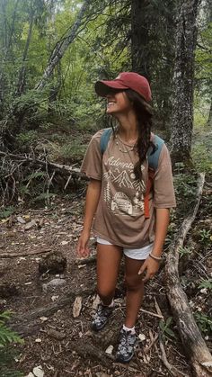 [AffiliateLink] 90 Top Cute Hiking Outfit Summer Hacks You'll Be Impressed By 2023 #cutehikingoutfitsummer Hiking Date Outfit, Cute Camping Outfits, Outdoorsy Outfits, Summer Camping Outfits