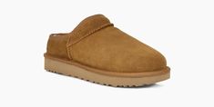 Women's Classic Slipper Slipper | UGG Official® Ugg Classic Slipper, Ugg Store, Mini Boots, Classic Slippers, Ugg Mini, Ugg Classic Mini, Slide Slippers, Winter Slippers, Designer Slippers