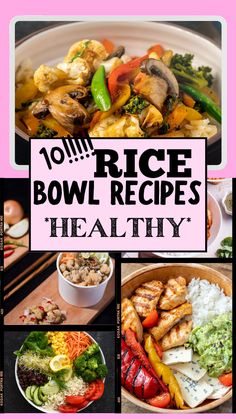 10 rice bowl recipes that are healthy