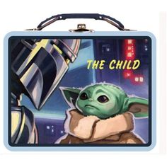 The Child Lunch Box Mandalorian Yoda Tin Lunch Boxes, Stratocaster Guitar, Box Company, Tin Metal, Disney Infinity, Star Wars Baby, Fender Stratocaster, The Mandalorian, Soda Pop