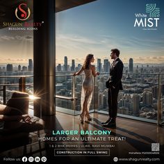 Bigger homes with even bigger balconies is what you find at White Mist.  For more information visit us at www.shagunrealty.com  #shagunrealty #buildingicons #whitemist #projectbyshagunrealty #biggerhomes #biggerbalconies #balconyhomes #biggerhomesinnavimumbai #navimumbai #navimumbaiproperties #realestate Real Estate Creative Ads, Digital Magazine Design, Big Balcony, Building Icon, Real Estate Ads, Galaxy Wallpaper Iphone, Real Estates Design, Digital Imaging, Real Estat