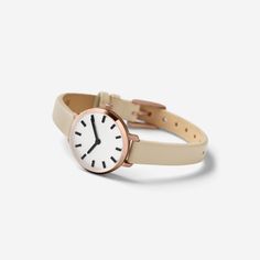 breda-beverly-1730a-rosegold-taupe-leather-watch-front Cheap Minimalist Watches, Watches Women Minimalist, Watches Women Leather, Watch Movement, Dallas Texas, Leather Band, Quartz Movement, Stainless Steel Case, Rose Gold Plates