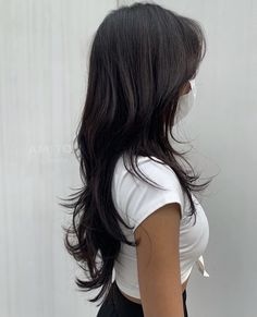 Hair Wolfcut, Wolfcut Hair, Haircut Wavy, Bangs Straight, Haircut Straight, Haircut With Bangs, Long Wolfcut Haircut, Hairstyles For Layered Hair, Wolfcut Haircut