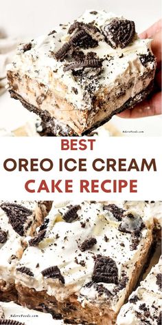 the best oreo ice cream cake recipe