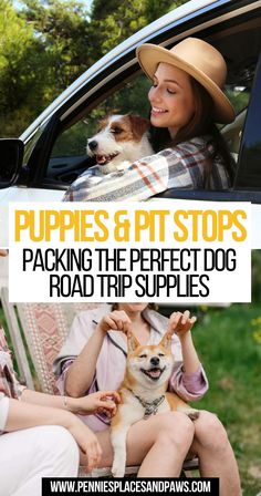 Puppies & Pit Stops: Packing the Perfect Dog Road Trip Supplies Packing List For Road Trip, Packing List Road Trip, Dog Road Trip, Dog Travel Essentials, Road Trip Supplies, Trip Supplies, Dog Packing List, Road Trip With Dog, Dogs Ideas