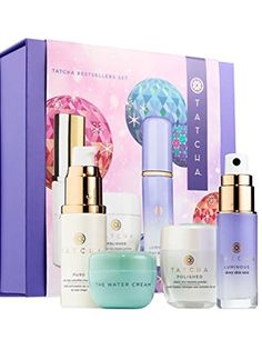 Tatcha Skincare Bestsellers 4 Piece Set For Sale: https://charcoalandcoconut.com/product/tatcha-skincare-bestsellers-4-piece-set/ Tatcha Dewy Skin Mist, Tatcha Skincare, Skincare Kit, Original Makeup, Luxury Gifts For Women, Beauty Gift Guide, Beauty Products Gifts, Skincare Inspiration, Makeup Lovers