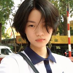 Boyish Haircut For Women, Tomboy Cut, Asian Tomboy, Girl Post, Hair Tomboy, Masc Women