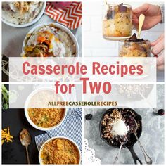 casserole recipes for two