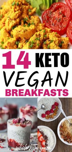 Checkout the link in my profile for more information Vegan Keto Breakfast, Smoothie Bowl Vegan, Keto Breakfasts, Keto Breakfast Recipes, Vegan Keto Recipes, Vegan Breakfasts