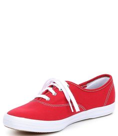 Keds Outfits, Red Keds, White Keds, Champion Sneakers, Keds Champion, Dillard's, Keds, Clothing Accessories, Lace Up