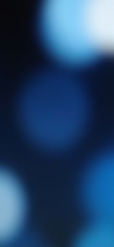 blurry image of blue and white circles