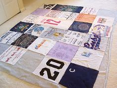 a quilt made to look like the number twenty