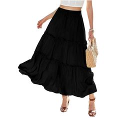 Fabric type70% Rayon, 30% Tencel OriginImported Closure typeDrawstring LengthFloor Length Long Skirt Casual, Long Flowy Skirt, High Waist Long Skirt, Long Maxi Skirt, Tiered Maxi Skirt, Pleated Maxi Skirt, Long Maxi Skirts, Long Skirts, Maxi Dresses Casual