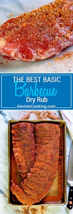 the best basic barbecue dry rub recipe for grilling and roasting pork or ribs