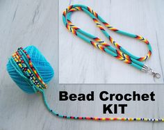 the bead crochet kit is ready to be used