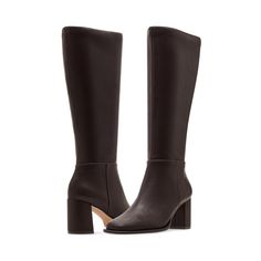 PRICES MAY VARY. Madden Girl Women's Knee High Boot Pull on style with side zipper closure Rounded square toe design Polyeurethane upper material Knee High Square Toe Boots, Brown High Heel Boots, Kitten Heel Boots, Boot Pulls, Rounded Square, Closed Toe Shoes, Square Toe Boots, Madden Girl Shoes, How To Stretch Boots