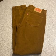 Reposhing This Item I Purchased From @Poshiblyannie. Loved It, But Ready To Rotate For Something New. Questions? Leave A Comment Below! Courdory Levis, Clairo Charm, Levis Corduroy, Corduroy Men, Brown Corduroy Pants, Clothing Pieces, Brown Corduroy, Stylish Mens Outfits, Men Fits