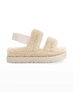 Ugg Oh Fluffita, Ugg Fluffita, Best Slippers, Oh Yeah, Graphic Logo, Slingback Sandal, Ugg Australia, Casual Sandals, Womens Uggs