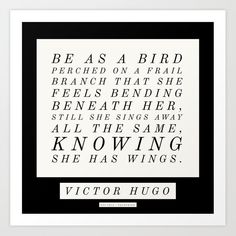 a black and white print with the words victoria hog on it, as well as an image