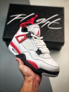 Jordan Replica, Jordan 4 Red, Original Air Jordans, Travis Scott Cactus Jack, Sneaker Stores, Air Jordan 4, Air Jordan 4 Retro