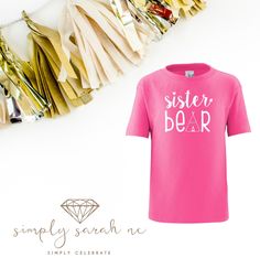 Sister Bear Shirt, Girls Shirt, Sister Shirt, Sister Gift,  Mama Bear Shirt, Bear Cub, Boy Mom, Mommy and Me, - pinned by pin4etsy.com Mama Bear Shirt, Sister Shirt, Bear Cub, Girls Shirt