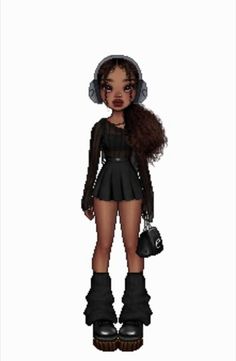 Outfit Ideas Everskies, Cartoon Outfits, Virtual Fashion