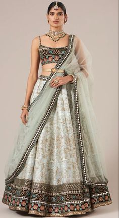 Jj Valaya, Printed Lehenga, Velvet Blouse, Indian Fashion Saree, Indian Dresses Traditional