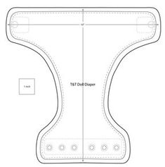 the front and back side of a sewing pattern